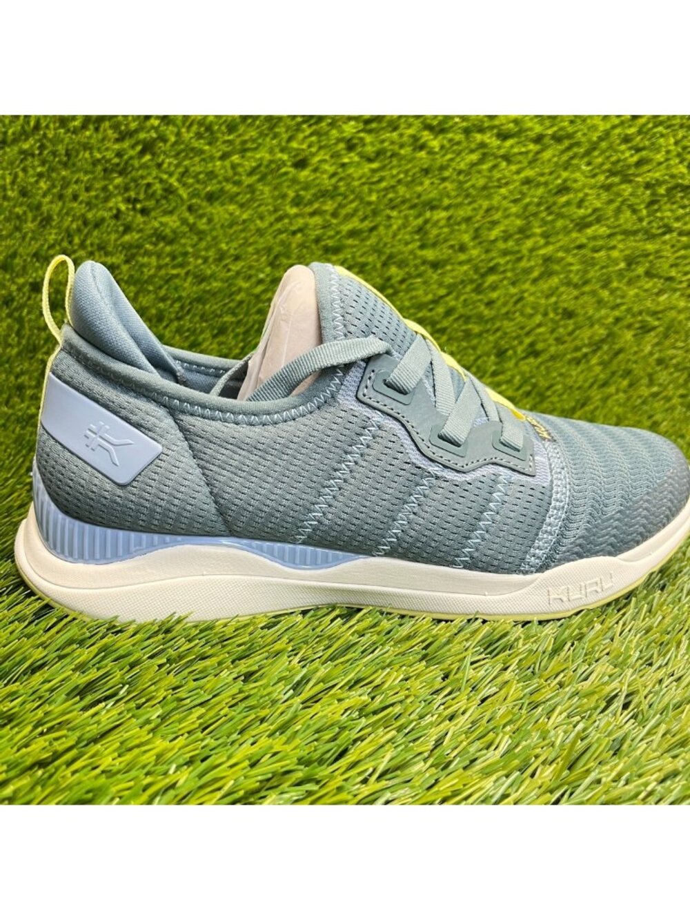 Kuru Stride Move Women Size 8 Blue White Athletic Running Walking Shoes Sneakers